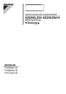 FTX50-60-71KMV1B_3PHU393185-5J_Installation manuals_Hungarian download